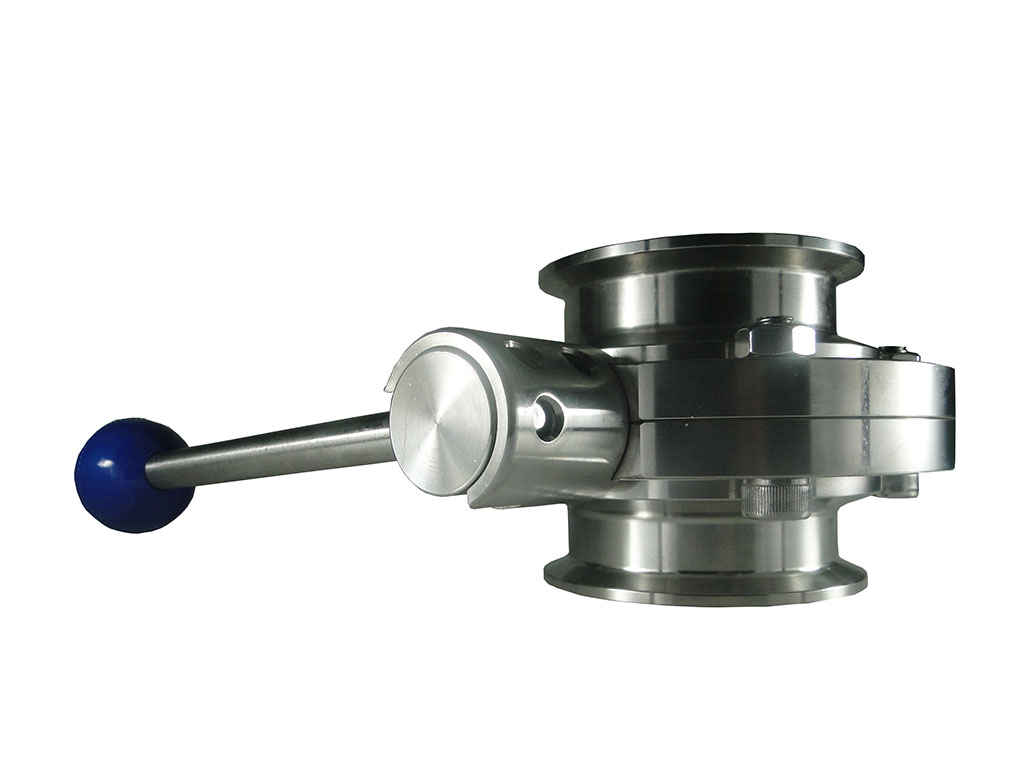 Valvula de mariposa Clamp 316L
