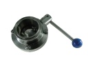 Valvula de mariposa Clamp 316L