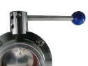 Valvula de mariposa Clamp 316L