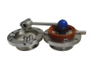 Valvula de mariposa Clamp 316L