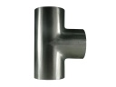 Tee corta soldable en acero inoxidable SS316L, tipo 3A