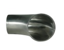Codo corto a 90 grados soldable en SS316, tipo 3A